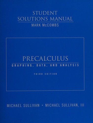 Student Solutions Manual
