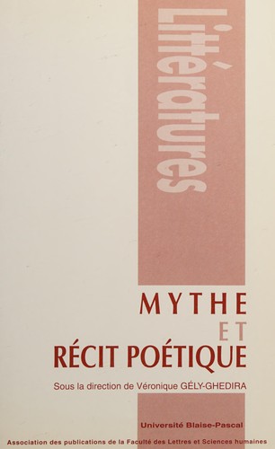 Mythe et récit poétique