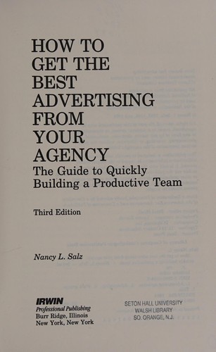 How to get the best advertising from your agency