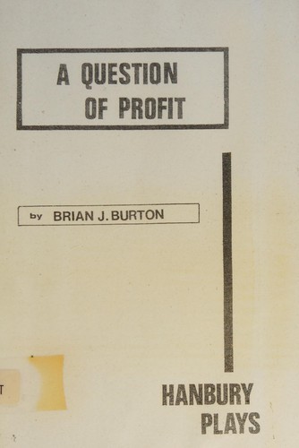 A question of profit