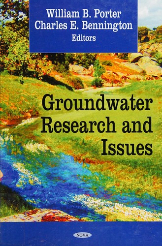 Groundwater research and issues