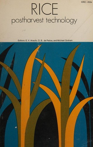 Rice, postharvest technology