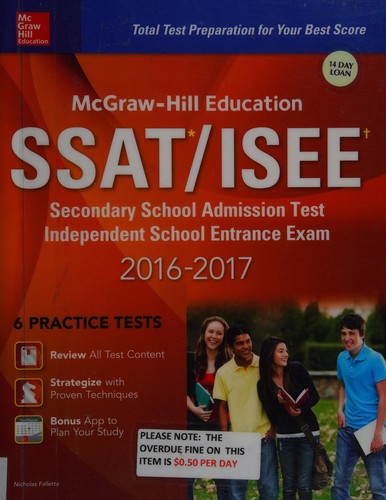 McGraw-Hill Education SSAT/ISEE 2016-2017