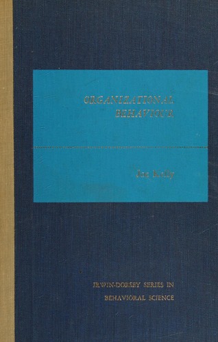 Organizational behaviour.