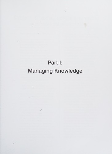 Next generation knowledge management II