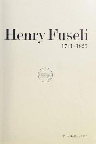 Henry Fuseli, 1741-1825