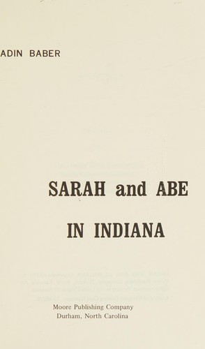 Sarah and Abe in Indiana.