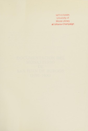 Documentación del monasterio de San Juan de Burgos