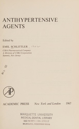 Antihypertensive agents