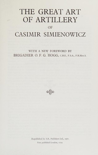 Great Art of Artillery