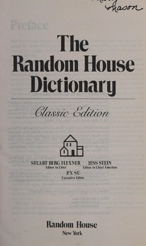 The Random House dictionary