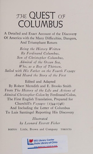 The quest of Columbus