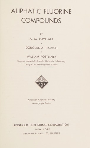 Aliphatic fluorine compounds