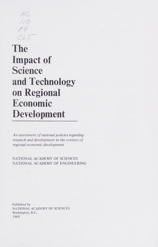 The impact of science and technology on regional economic development