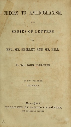 Checks to antinomianism