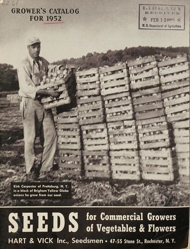 Seeds for commercial growers of vegetables & flowers