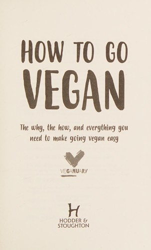 How to Go Vegan