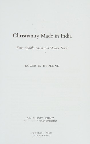 Christianity Made in India