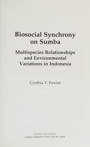 Biosocial Synchrony on Sumba