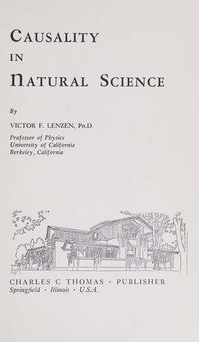 Causality in natural science