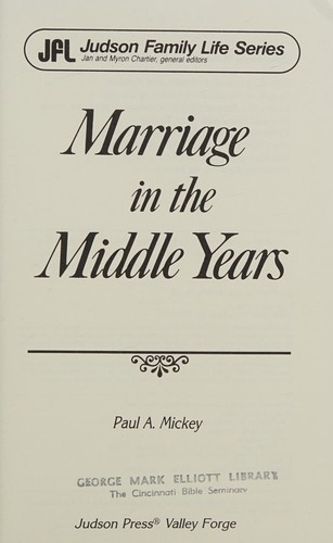 Marriage in the middle years