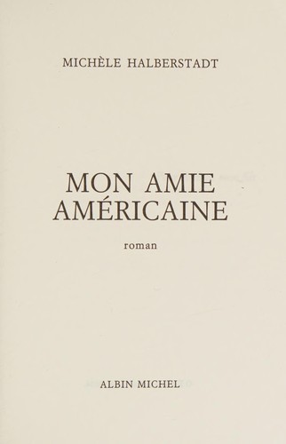 Mon amie américaine