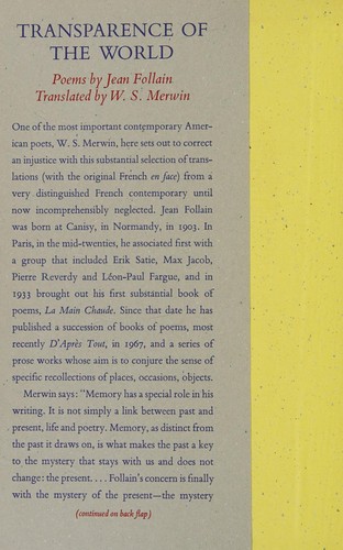 Transparence of the world