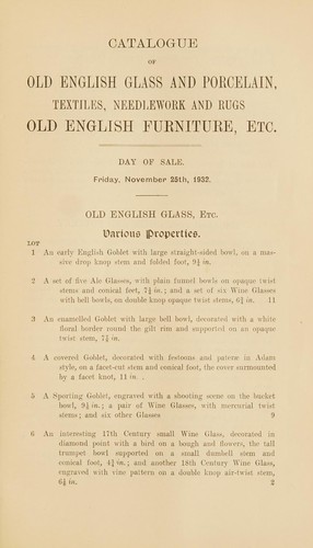 A collection of Greek island and Asia Minor needlework, Italian and Spanish textiles; Oriental rugs and carpets; old English porcelain, glass, pottery; old English furniture