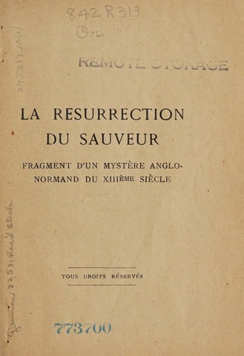 La Résurrection du Sauveur