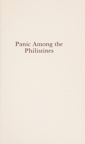 Panic among the philistines