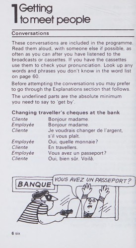 Getting by in French