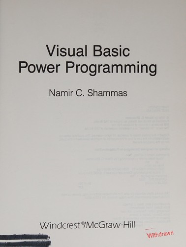 Visual basic power programming