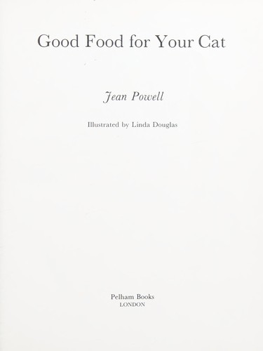 Good food for your cat