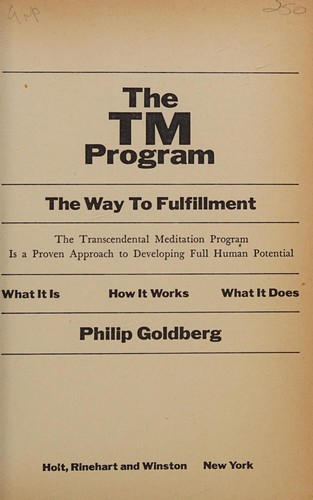 The TM program