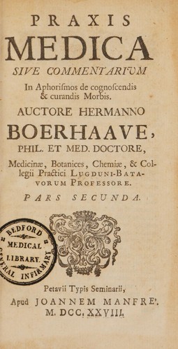 Praxis medica sive commentarium in aphorismos de cognoscendis et curandis morbis