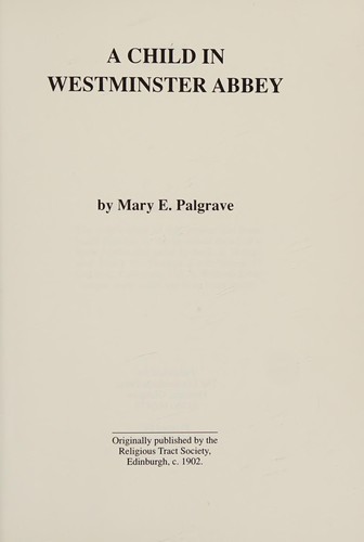 Child in Westminster Abbey