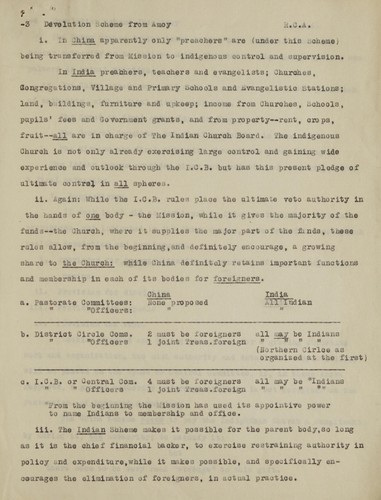 Comments on the devolution scheme from Amoy