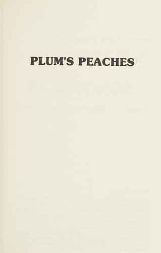 Plum's peaches