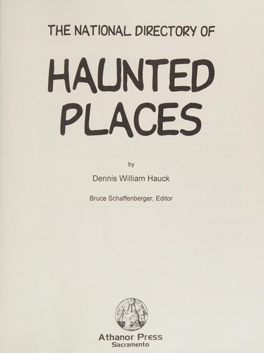 The National directory of haunted places