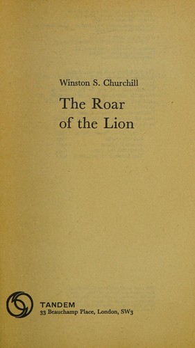 The roar of the lion