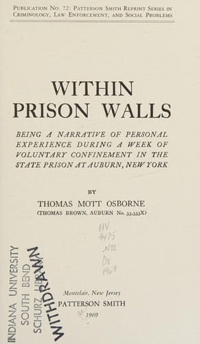 Within prison walls