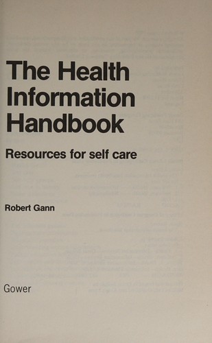 The Health Information Handbook