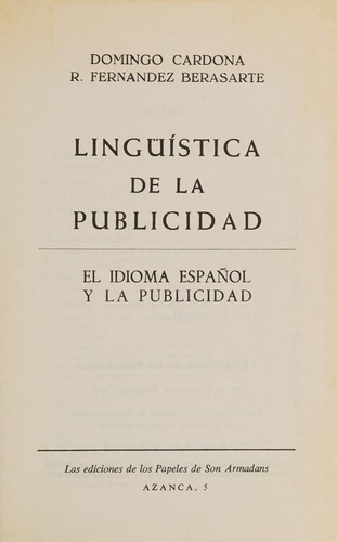 Lingüística de la publicidad