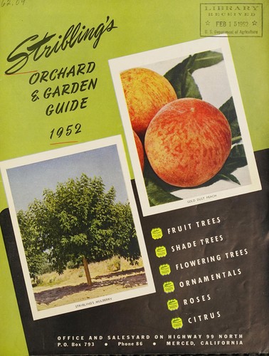 Stribling's orchard & garden guide, 1952