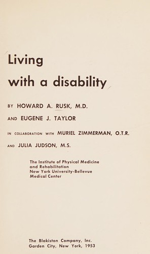 Living with a disability