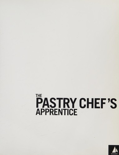 The pastry chef's apprentice