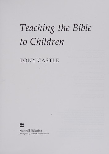 Teaching the Bible to Children