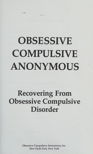 Obsessive compulsive anonymous.