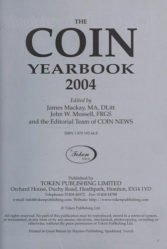 The coin yearbook.
