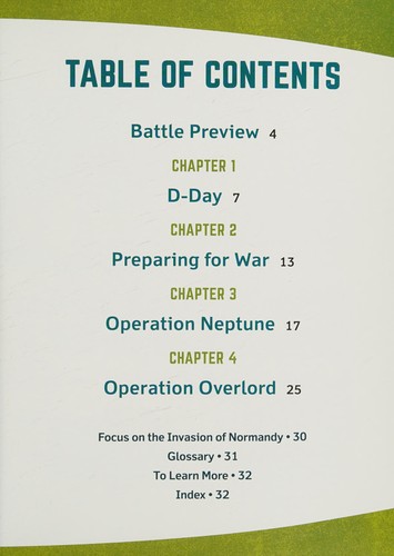 The invasion of Normandy